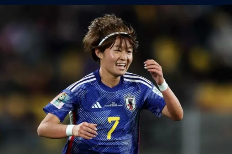 Gelandang Jepang Hinata Miyasawa yang sementara ini menduduki top skor Piala Dunia Wanita 2023.(FOTO: FIFA)
