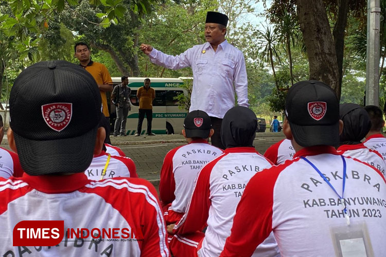 Jelang HUT RI, Persiapan Paskibraka di Banyuwangi Capai 60 Persen