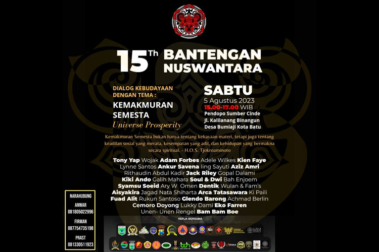 Dua Ribu Seniman Tradisi Bantengan Kolaborasi di Bantengan Nuswantara