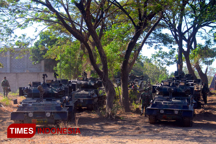 Yonkav 3/AC Terlibat Aktif dalam Latgab TNI 2023, Ini Perannya