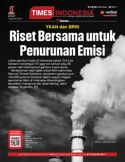 Edisi Jumat, 4 Agustus 2023: E-Koran, Bacaan Positif Masyarakat 5.0	