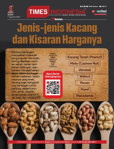 Edisi Senin, 7 Agustus 2023: E-Koran, Bacaan Positif Masyarakat 5.0