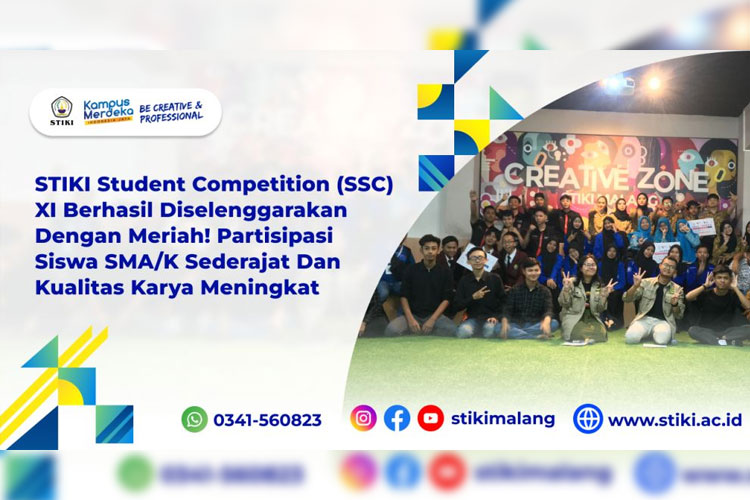 STIKI Student Competition XI Ajang Unjuk Bakat dan Karya Seni Siswa SMA/ SMK