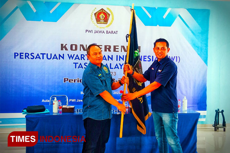 Asep Juhariyono Nakhodai PWI Tasikmalaya Periode 2023-2026