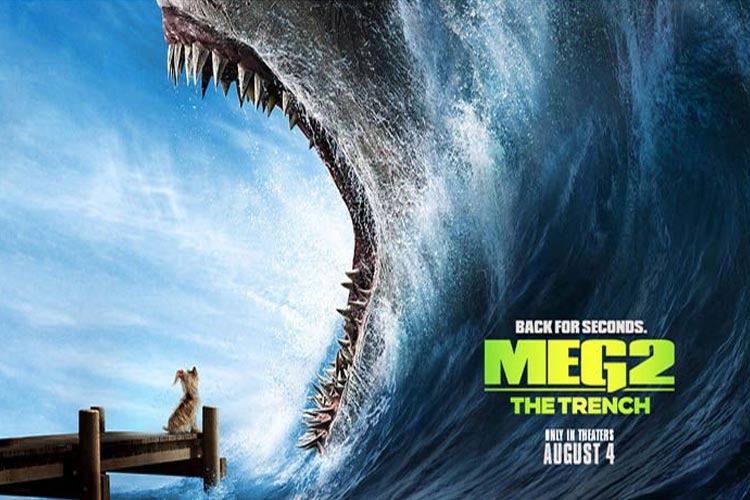 Poster film Meg 2: The Trench. FOTO: wbpictures