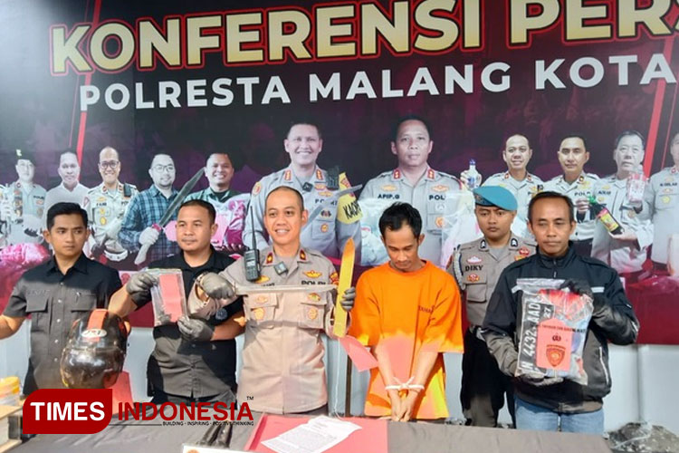 Sempat Tusuk Lengan Petugas, Pelaku Curanmor di Malang Ditembak