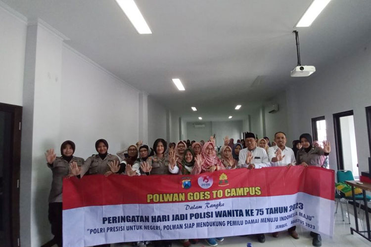 Berkunjung ke UIN KHAS Jember, PPA Satreskrim Polres Jember Imbau Mahasiswa Tak Segan Laporkan Pelecehan Seksual