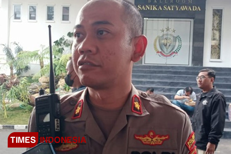 Plh Kasatreskrim Polresta Malang Kota, Kompol Danang Yudanto saat ditemui awak media. (Foto: Rizky Kurniawan Pratama/TIMES Indonesia)