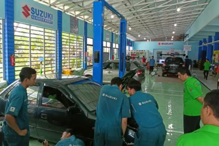 Jurusan Otomotif SMK Brantas Karangkates Sumberpucung Malang Ramai Peminat