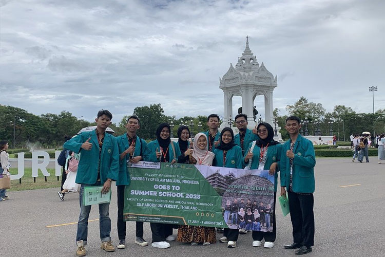 10 Delegasi FP Unisma Malang Ikuti Summer School 2023 di Silpakorn University, Thailand