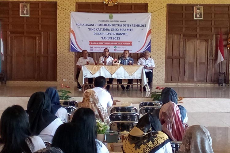 Didesain Mirip Pemilu, 130 Sekolah di Bantul Bakal Pilih Ketua OSIS Secara Serentak
