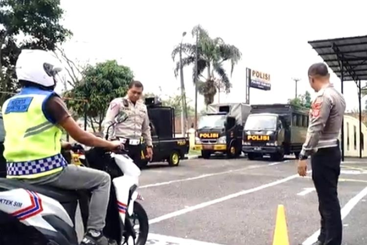 Permudah Layanan, Satlantas Polres Banjar Lakukan Perubahan Materi Uji Praktik SIM C