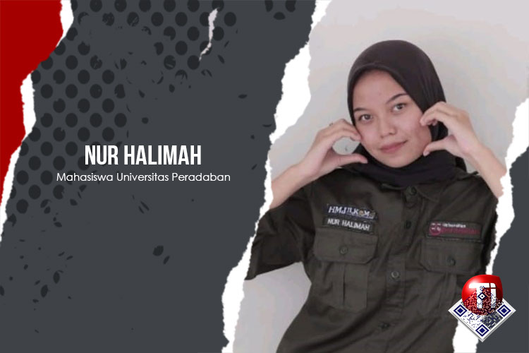 Nur Halimah, Mahasiswa Ilmu Komunikasi Universitas Peradaban.
