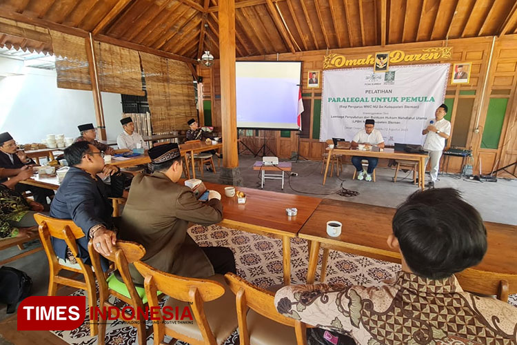 Beri Pemahaman Hukum kepada Pengurus NU, LPBH PCNU Sleman Gelar Pelatihan Paralegal