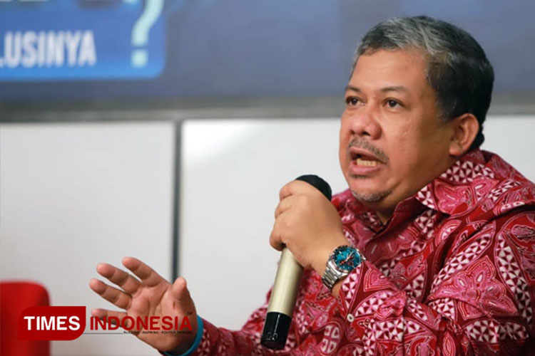 Wakil Ketua Umum Partai Gelombang Rakyat (Gelora) Indonesia, Fahri Hamzah. (FOTO: Gelora for TIMES Indonesia)