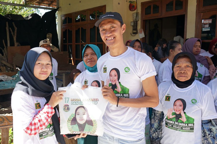 Relawan Asandra Memperkuat Dukungan untuk Asandra Salsabila di Kota Batu