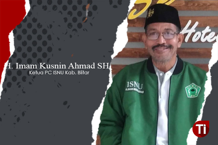 H.Imam Kusnin Ahmad SH. Ketua PC ISNU Kab. Blitar juga Kepala Corps Provost Banser Nasional.
