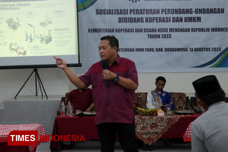 DPR RI Edukasi Pelaku UMKM Bondowoso Urus Perizinan Mudah