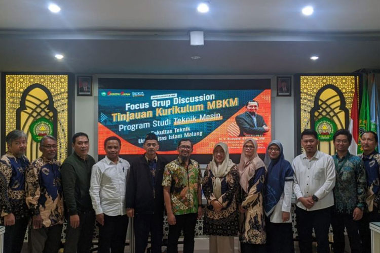 Program Studi Teknik Mesin Unisma Malang Sukses Gelar FGD Tinjauan Kurikulum MBKM