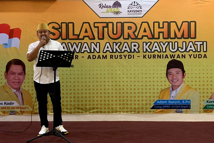 Relawan Akar Kayujati Siap Antarkan Kurniawan Yuda Melenggang ke DPRD Sidoarjo