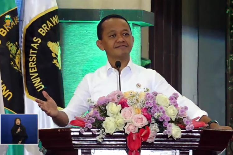 Datangi PKK Maba UB, Menteri Investasi Motivasi Maba Ikut Organisasi Ekstra Kampus