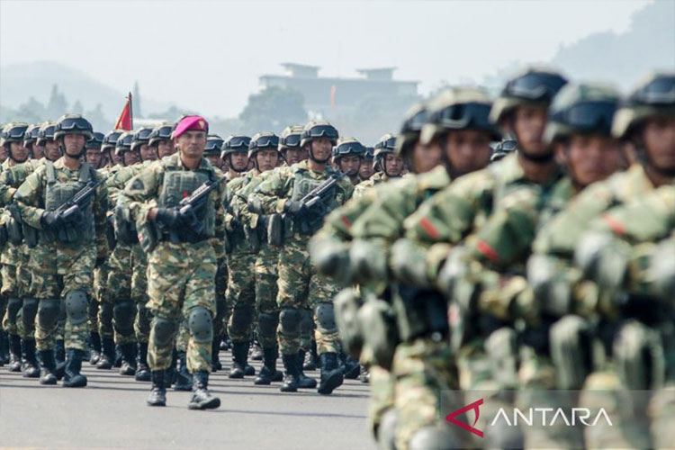 Info Grafis: Indonesia Miliki 8.574 Anggota Komando Cadangan TNI