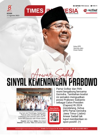 Edisi Senin, 14 Agustus 2023: E-Koran, Bacaan Positif Masyarakat 5.0