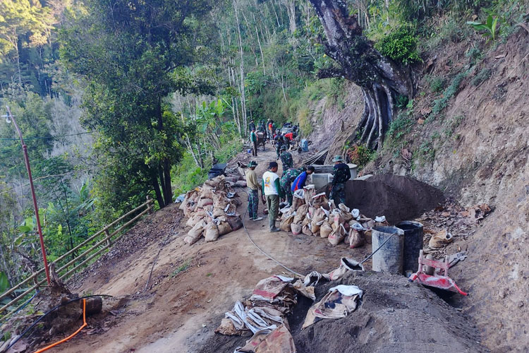Desa Definitif Songsong Sang Fajar Usai TMMD Kodim 0801/Pacitan