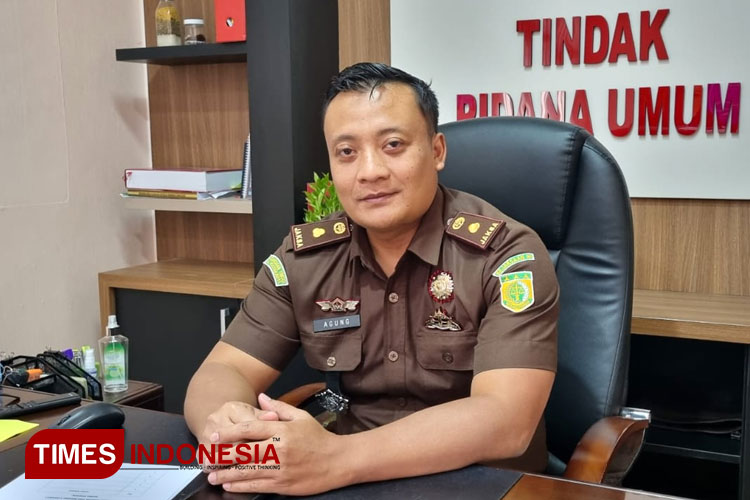 Kasi Pidum Kejari Sleman Agung Wijayanto. (FOTO: Fajar Rianto/TIMES Indonesia)