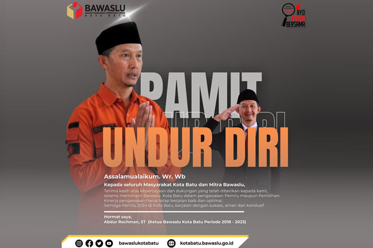 Kepemimpinan Bawaslu Kota Batu Kosong