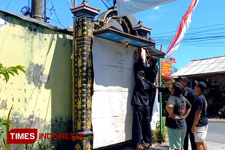 Penertiban Tugu Perguruan Silat, Tugu PSHT di Tulungagung akan Dirombak Menjadi Ikon Desa