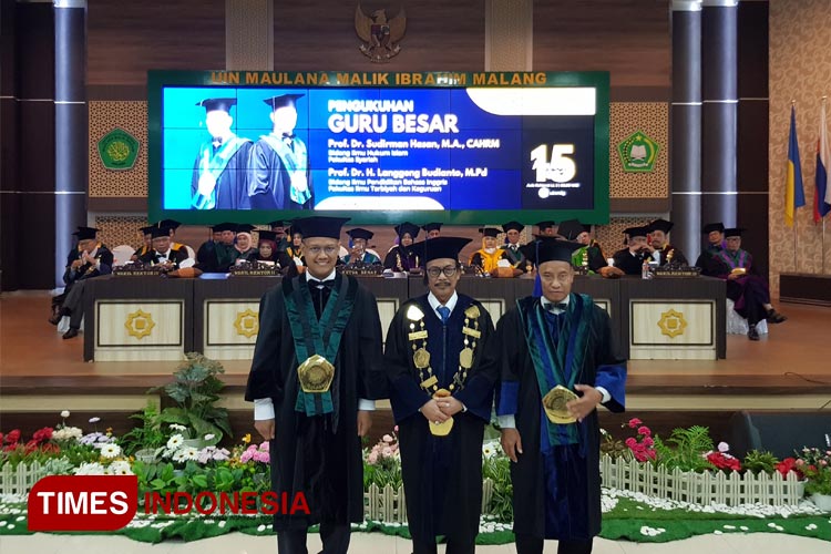 UIN Malang Kukuhkan Dua Guru Besar Baru