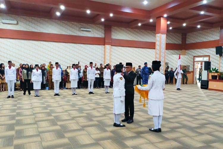 Kukuhkan Paskibraka 2023, Begini Amanat PJ Bupati Morotai