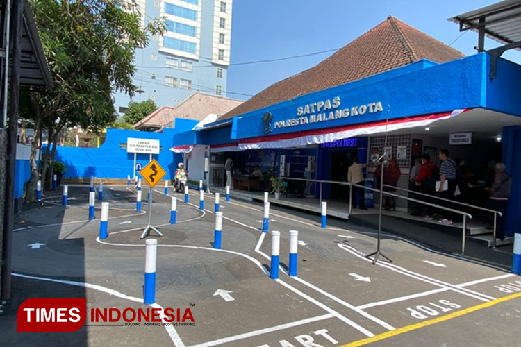 Berkat Perubahan Lintasan Praktik, Kelulusan Pemohon SIM C di Satpas Kota Malang Meningkat Pesat