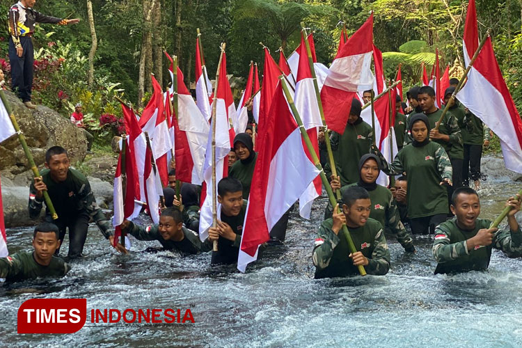 Hilangkan Ketegangan, Calon Paskibraka Banyuwangi Berwisata di Perkebunan Kalibendo