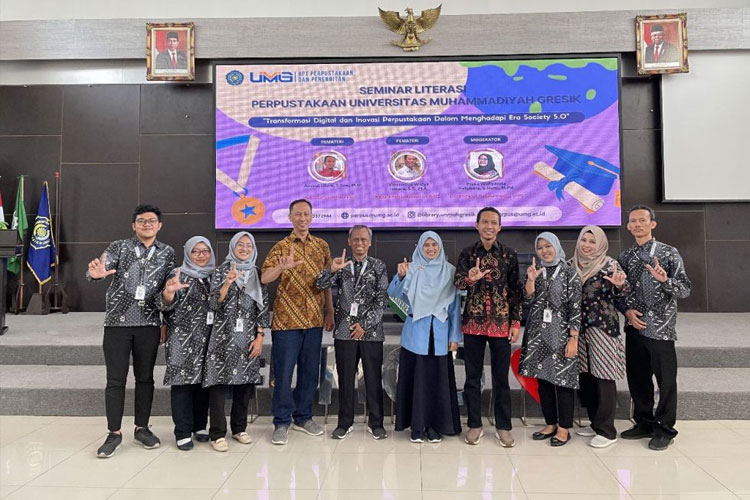 Seminar Tutup Pekan Literasi: UPT Perpustakaan UMG Dorong Inovasi dan Transformasi Digital