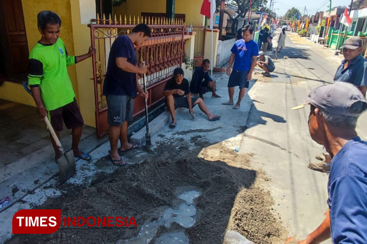 Inspiratif, Mujianto Kerahkan Warga Mojopurno Madiun Jadikan Lingkungan Lebih Asri