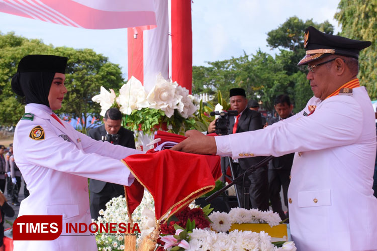 Upacara HUT RI Ke-78 di Tidore Berjalan Lancar