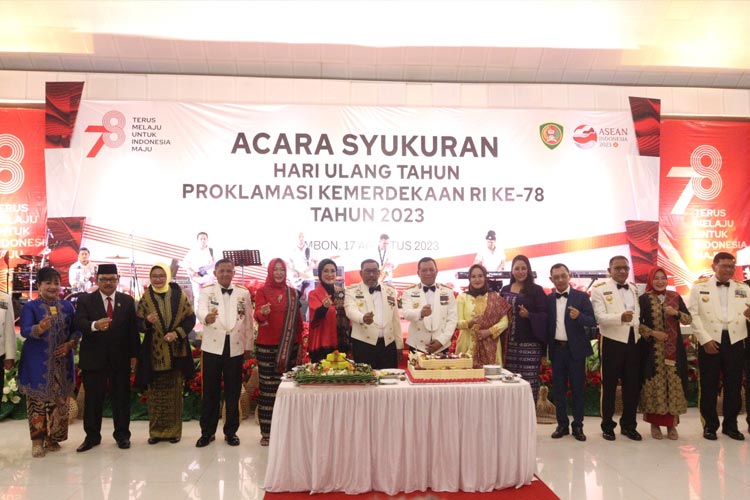 Pemprov Maluku Syukuran HUT Ke-78 RI: Semangat Menghargai Jasa Pahlawan