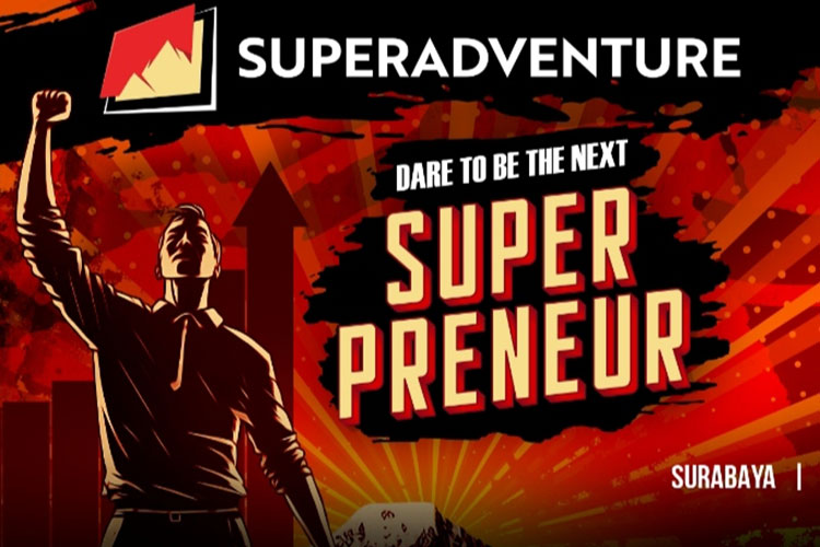 Poster SuperAdventure Superpreneur 2023. (FOTO: Dok. SuperAdventure)