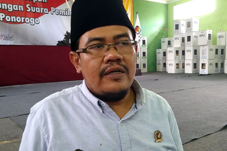 KPU Ponorogo Umumkan Daftar Caleg Sementara 18 Partai Anggota Legislatif