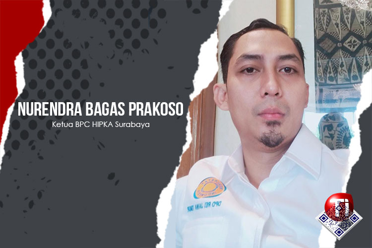 Nurendra Bagas Prakoso, S.Ak.; Ketua BPC HIPKA Surabaya.