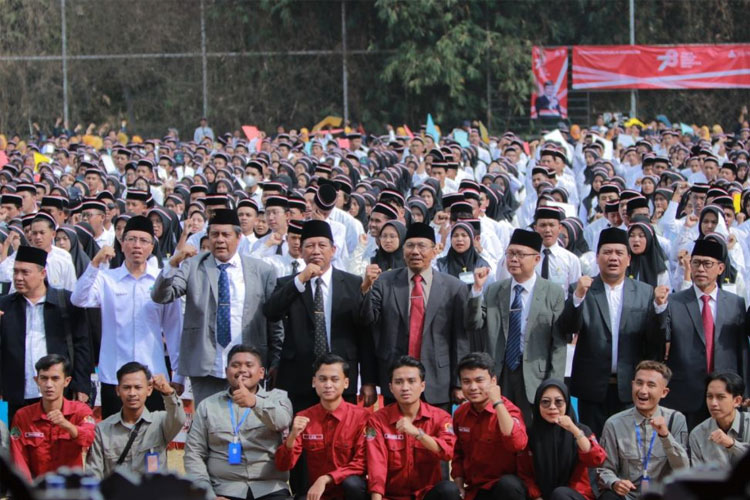 3.128 Mahasiswa Baru Ikuti PBAK 2023 UIN KHAS Jember, Ada Dari Daerah 3T