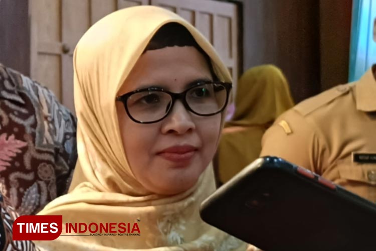 Bupati Blitar Rini Syarifah (Foto : Nur Al Ana/TIMES Indonesia) 