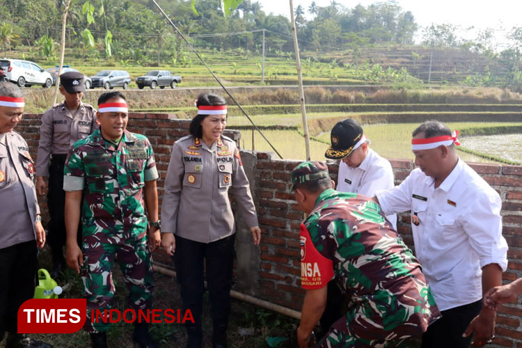 AKBP Yolanda Evalyn Sebayang, Pimpin Penanaman 2.277 Bibit Tanaman