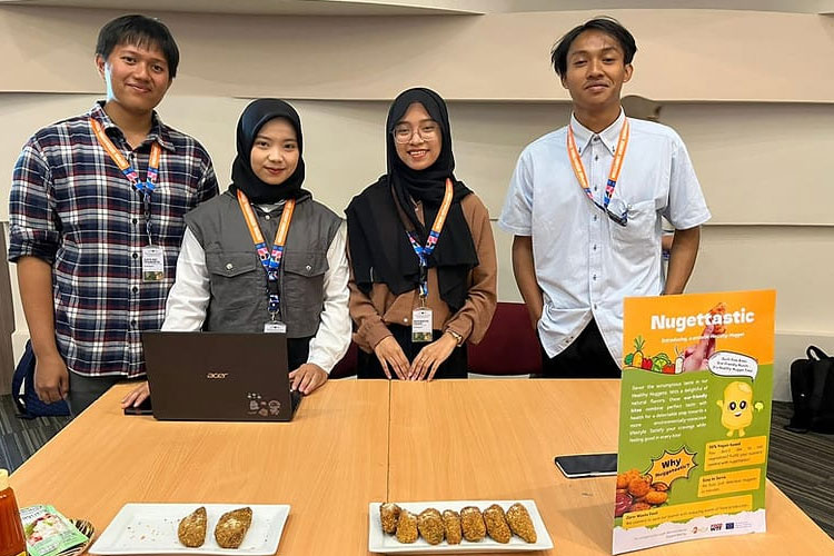 Kurangi Sampah Dapur, Vegetarian Nugget dari UMM Juarai In2Food International Student Competition