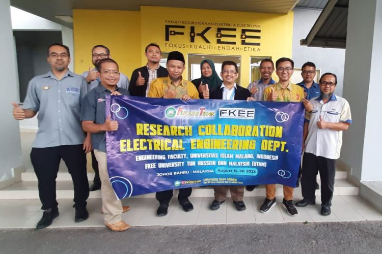 Kolaborasi Penelitian, Prodi Teknik Elektro Unisma Malang Berkunjung ke ...