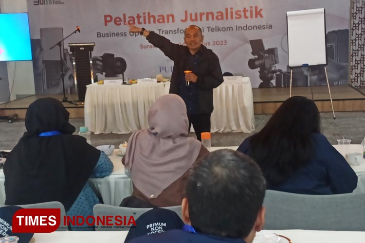 Telkom Gelar Pelatihan Jurnalistik, Pemateri Kupas Realitas Pencarian Informasi 