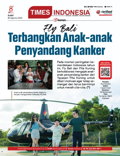 Edisi Rabu, 23 Agustus 2023: E-Koran, Bacaan Positif Masyarakat 5.0