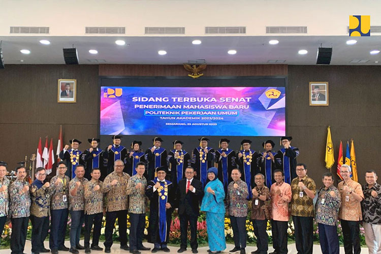 Politeknik PU Terima 223 Mahasiswa Baru TA 2023/2024